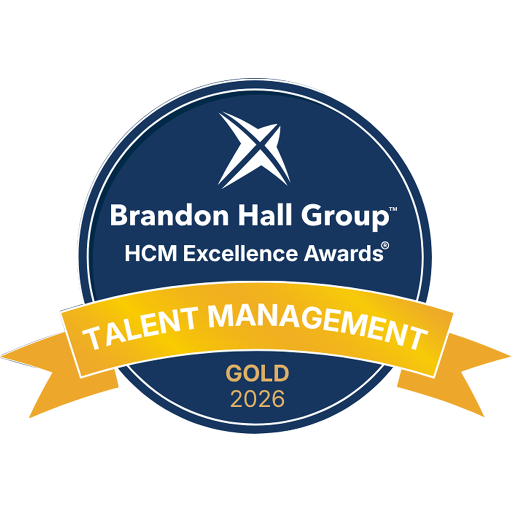 Brandon hall group talent management gold 2026 logo